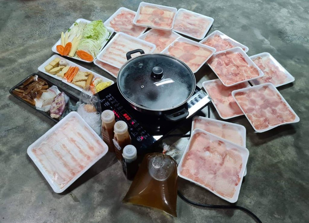ชาบูนางในชลบุรี สั่งชาบูออนไลน์ อาหารซื้อกลับบ้านหน้าร้าน ทานช่วงกักตัว